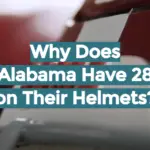 Why Does Alabama Have 28 on Their Helmets