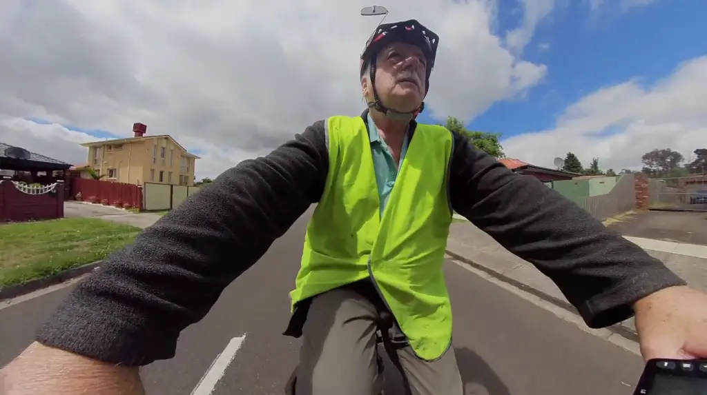 Bike Mirror Helmet vs. Handlebar