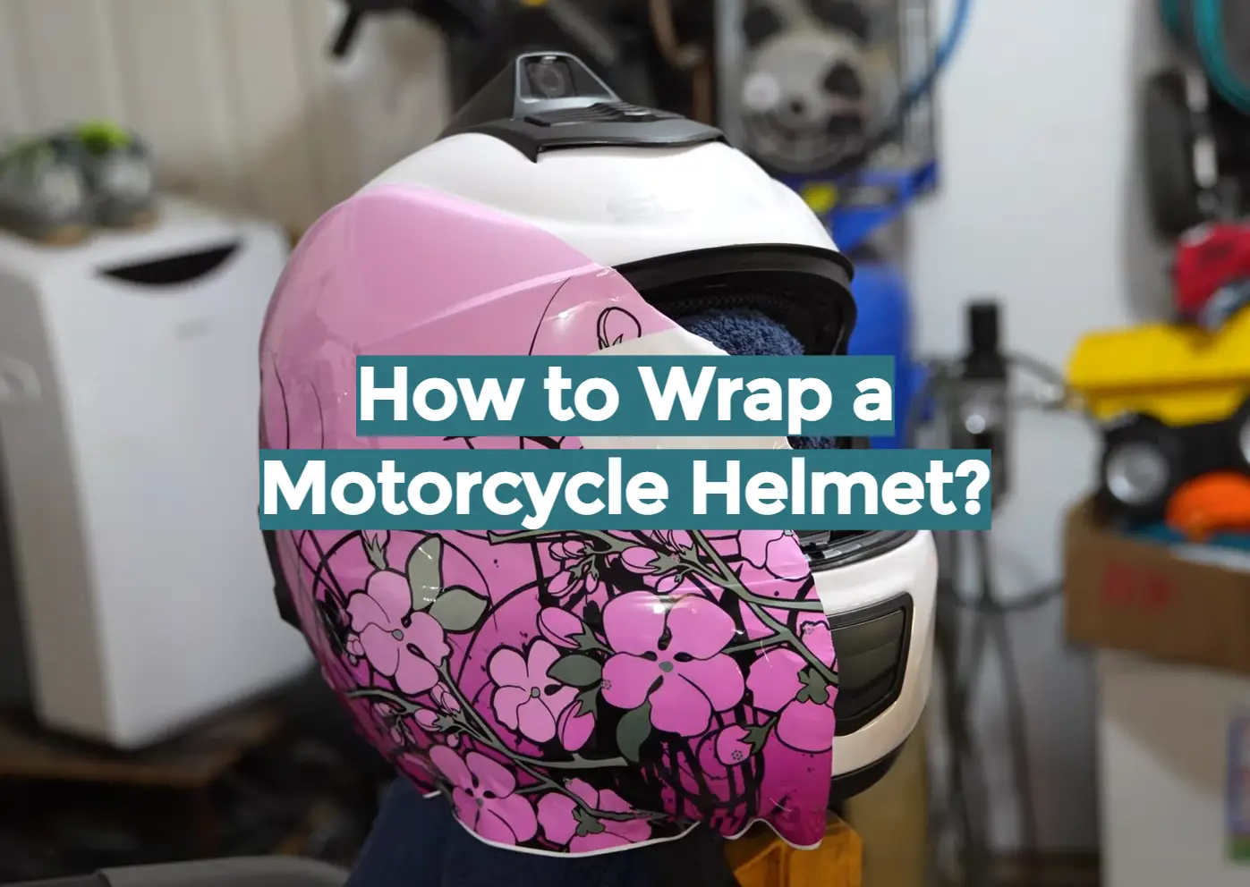 How to Wrap a Motorcycle Helmet?