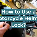 How to Use a Motorcycle Helmet Lock?